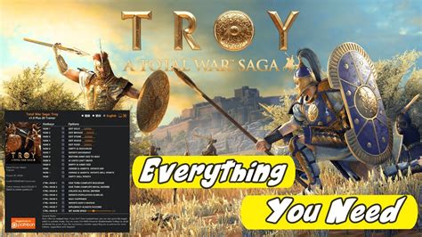 total war saga troy cheats